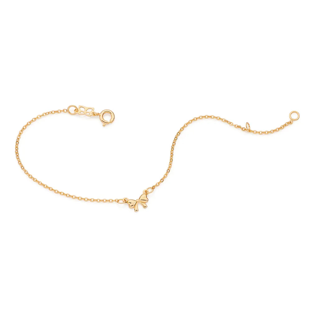 PULSEIRA COM LAÇO BANHADA A OURO 18K - TAM.19 5521791900