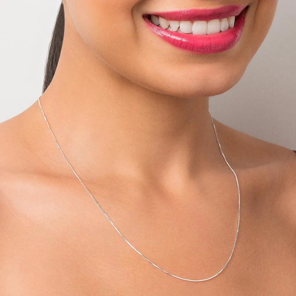 GARGANTILHA VENEZIANA DE PRATA 925 - TAM.50 8300915000