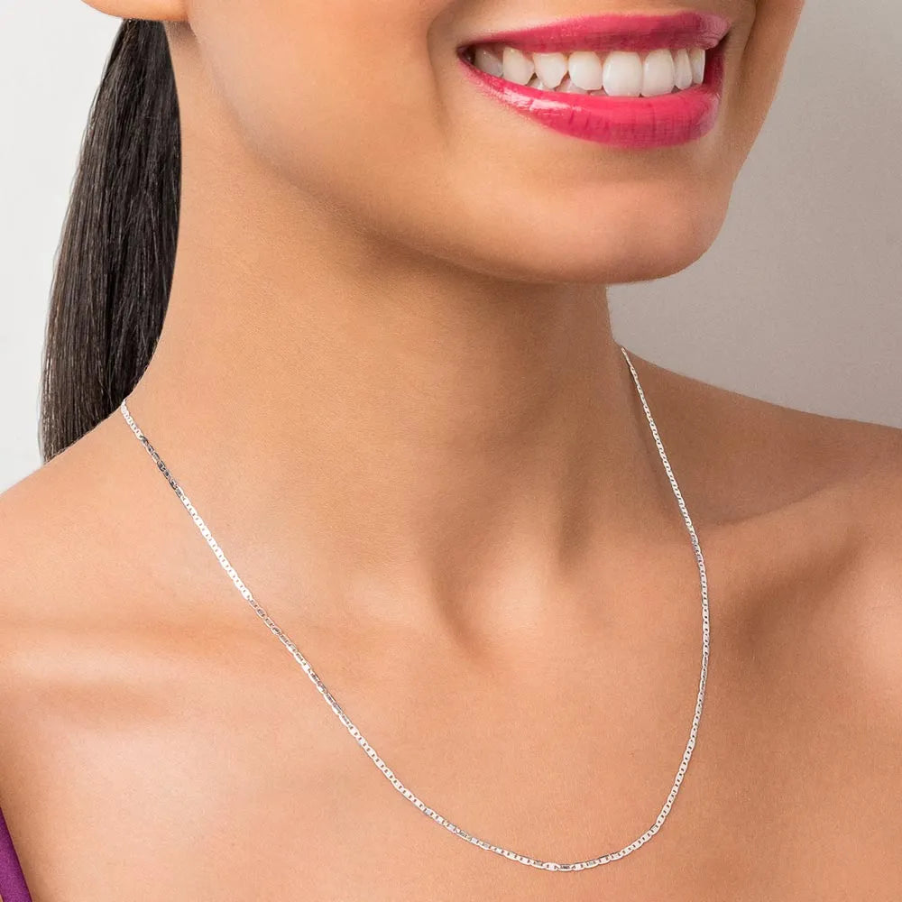 CORDÃO ELO PIASTRINE DE PRATA 925 - TAM.50 8300675000