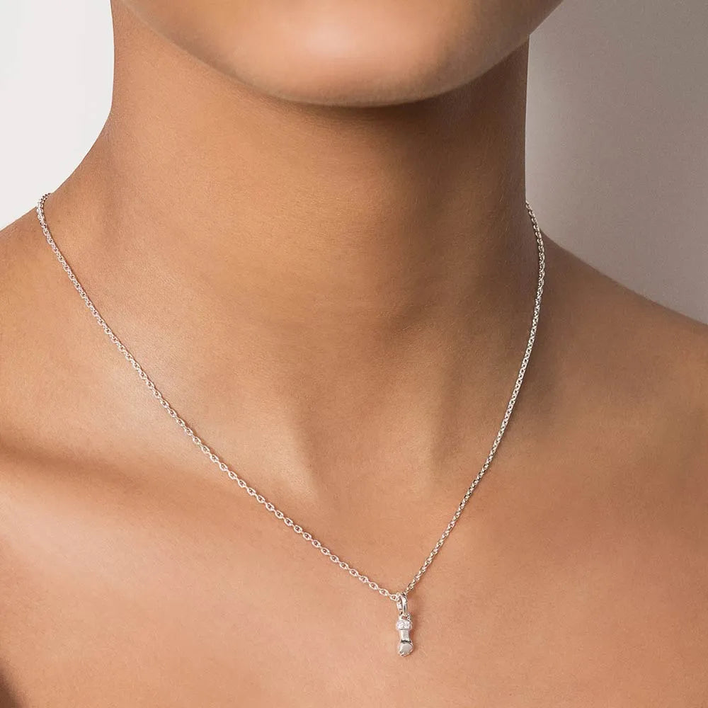 PINGENTE FIGA DE PRATA 925 COM ZIRCÔNIAS - TAM.ÚNICO 8401160006