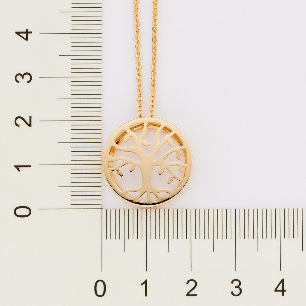 GARGANTILHA ÁRVORE DA VIDA BANHADA A OURO 18K - TAM.50 5324765000
