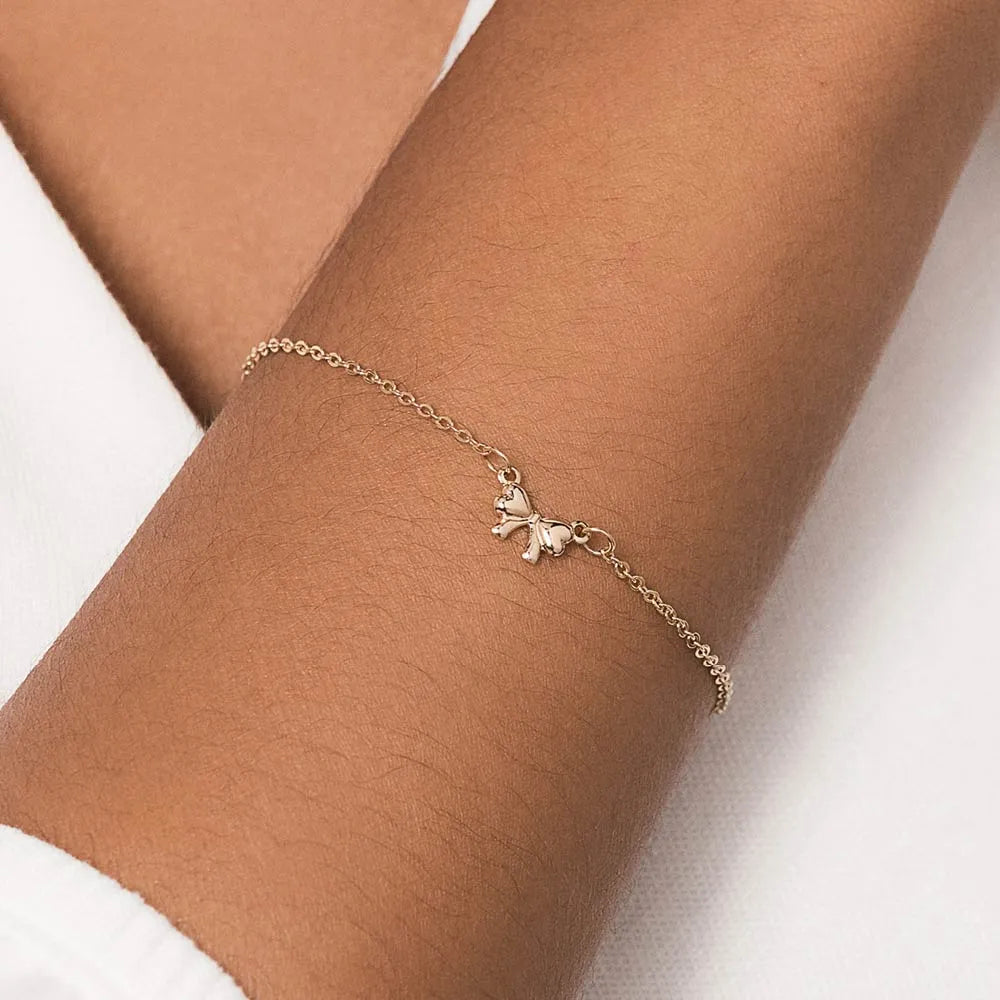 PULSEIRA COM LAÇO BANHADA A OURO 18K - TAM.19 5521791900