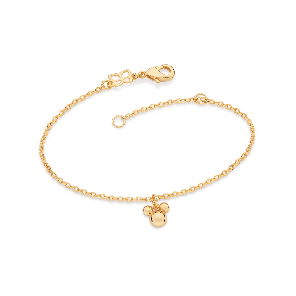 PULSEIRA COM MICKEY BANHADA A OURO 18K - TAM.16 5521261600