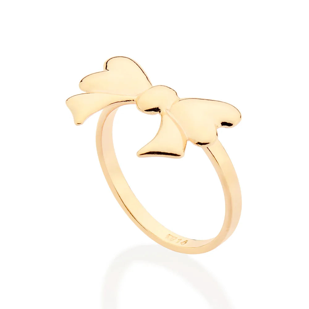 ANEL DE LAÇO BANHADO A OURO 18K 5134441200