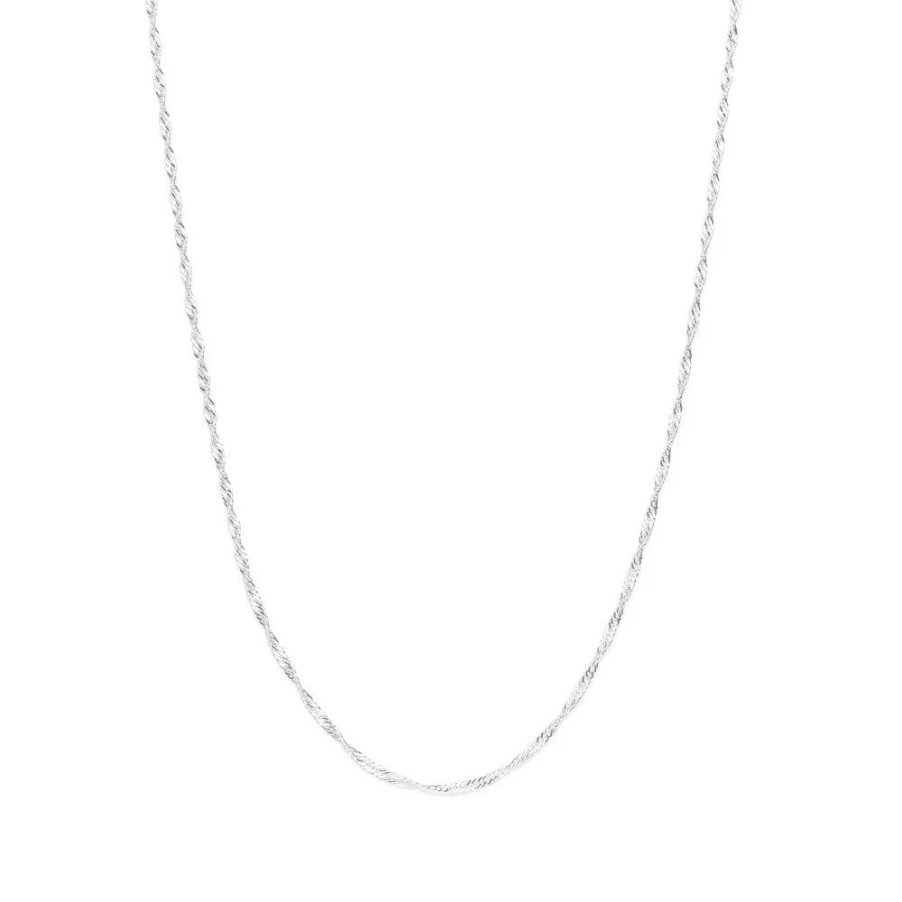 GARGANTILHA SINGAPURA DE PRATA 925 - TAM.42 8301154200