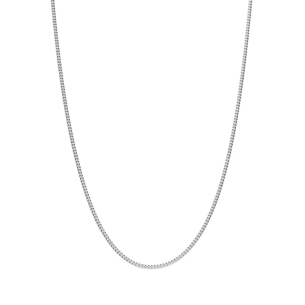 GARGANTILHA ELO GROUMET DE PRATA 925 - TAM.42 8300534200