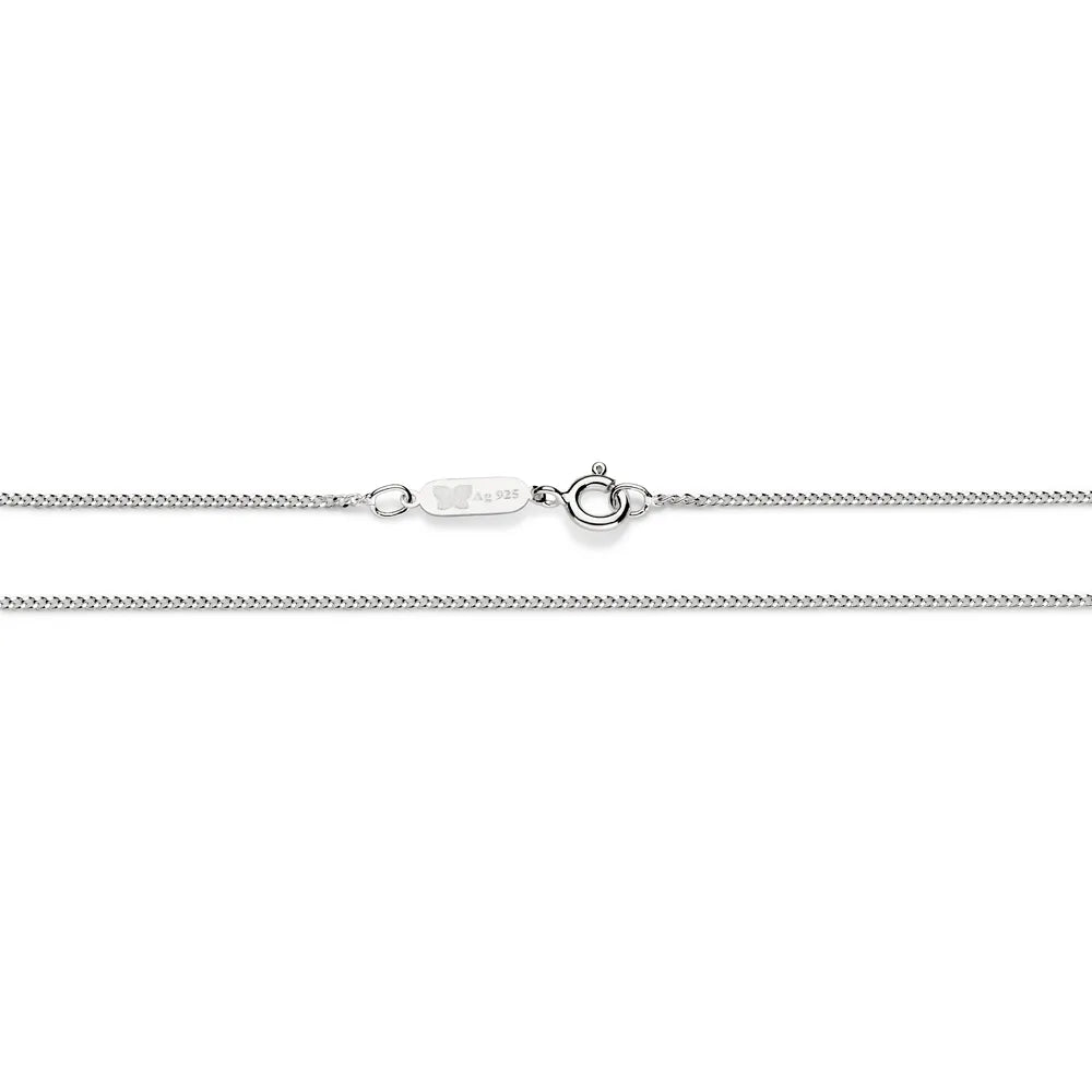 GARGANTILHA ELO GROUMET DE PRATA 925 - TAM.42 8300534200