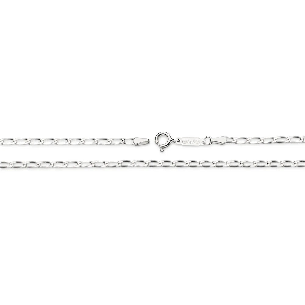 CORDÃO ELO GROUMET DE PRATA 925 - TAM.60 8301026000