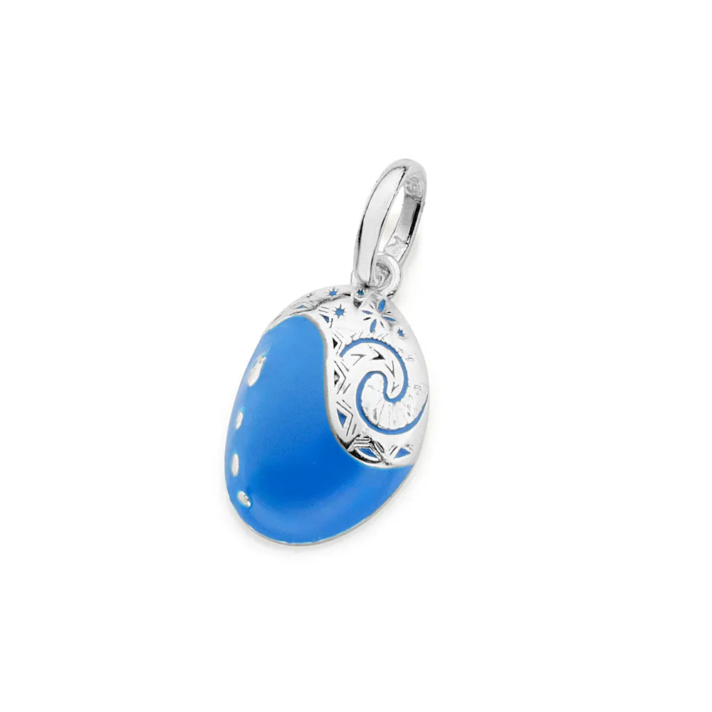PINGENTE DA MOANA PRATA COM APLICAÇÃO DE RESINA - TAM.ÚNICO 8401780002
